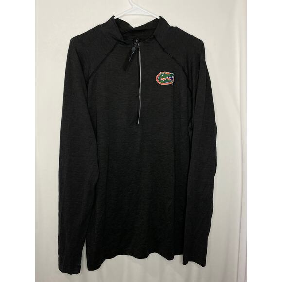 Lululemon Florida Gators Quarter Zip Pullover Long sleeve Black Size L - Picture 1 of 4